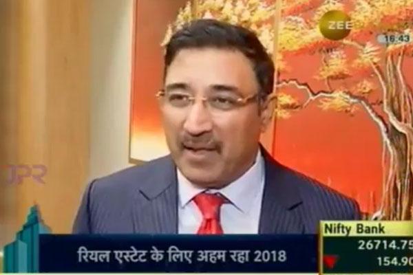 Mr. Rajesh Sharma, Founder & MD, Capri Global Capital Ltd. on Zee Business Property Plus.