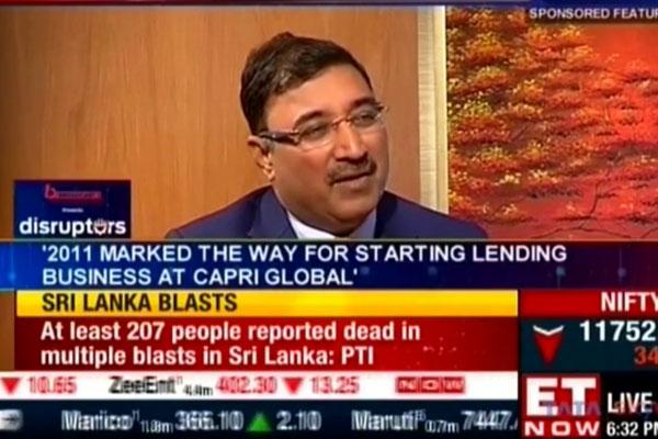 Rajesh Sharma reveals the secrets of Capri Global CapitalÕs robust growth.