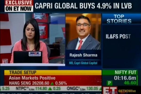 ET Now | The Market 05 Dec 2019 | Mr Rajesh Sharma MD, Capri Global Capital