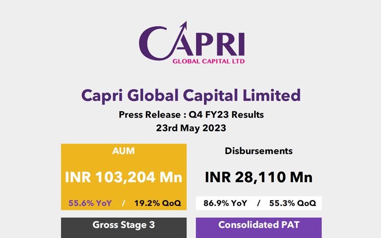 Capri Global Q4FY23 Financial Results